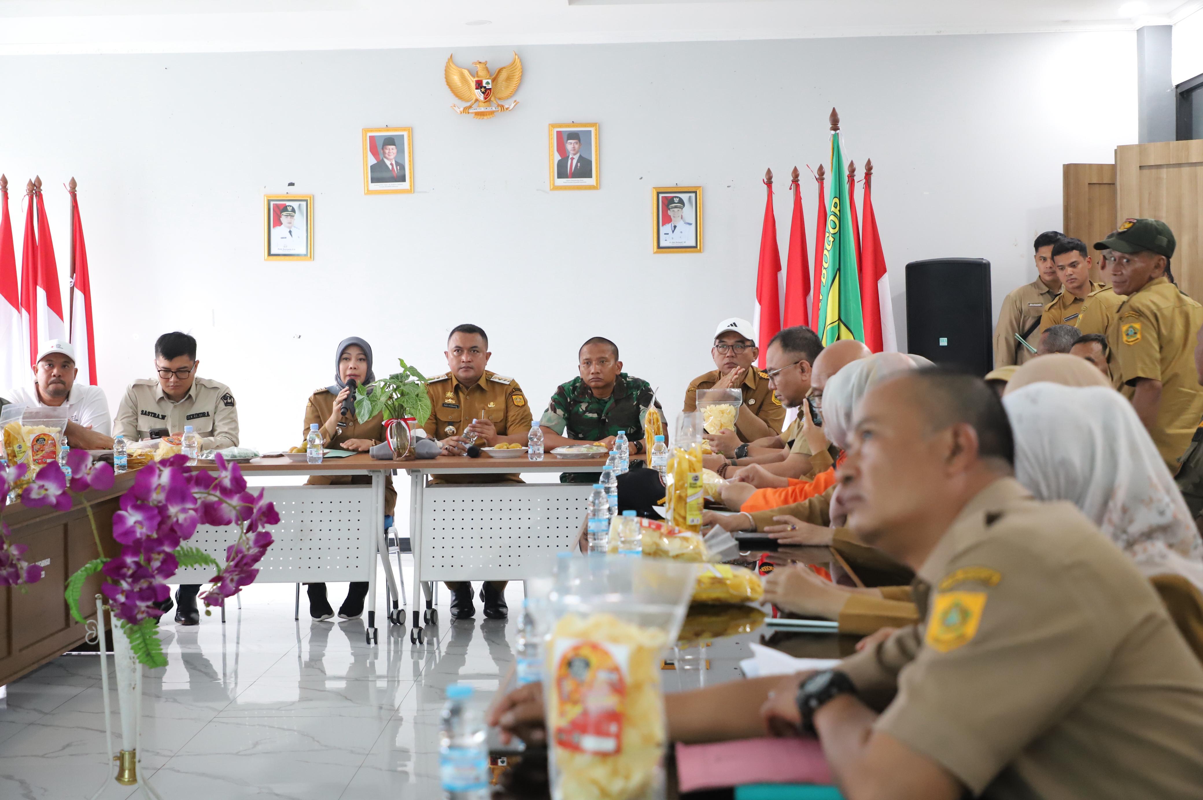 Bupati Bogor Tinjau Lokasi Terdampak Banjir, Dorong Percepatan Penanganan Pascabencana