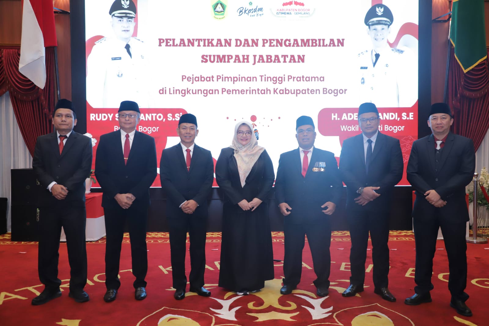 Bupati Bogor Lantik Tujuh Pejabat Eselon II, Dorong Kinerja dan Pelayanan Publik